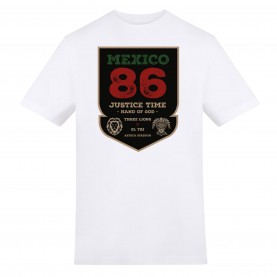 AWD Adults Printed Mexico 86 Fan Tee - Crest Dark национални,отбори,футболни,горнища,awd,adults,printed,mexico,86,fan,tee,crest,dark