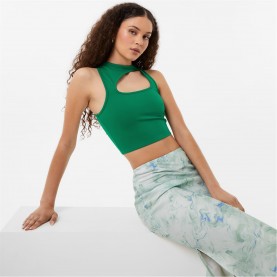 дамски,топове,jack,wills,ponte,high,neck,top,jolly,green