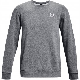 разпродажба,under,armour,мъжки,блузи,мъжко,фитнес,облекло,under,armour,essential,fleece,crew,grey