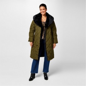 дамски,якета,и,палта,biba,biba,quilted,coat,khaki