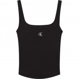 потник,calvin,klein,jeans,ck,rib,tank,top,black