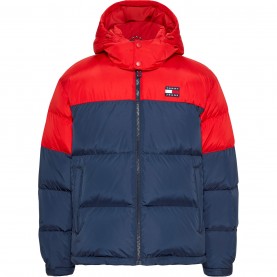 мъжки,якета,tommy,jeans,tjm,alaska,colorblock,puffer,red,c87