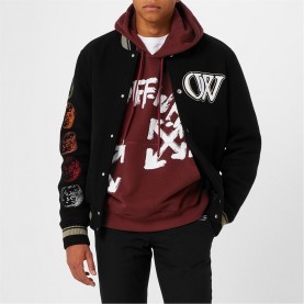 яке,мъжки,якета,off,white,moon,wool,varsity,bomber,jacket,black,white