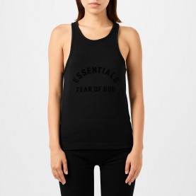 потник,дамски,топове,fear,of,god,essentials,logo,printed,tank,top,jet,black