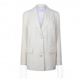 яке,дамски,якета,и,палта,off,white,wool,blend,stitching,tomboy,jacket,white