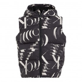 юношески,елек,детски,облекла,calvin,klein,jeans,monogram,puffer,gilet,junior,black,0gk