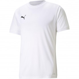 Фланелка Puma teamLIGA Jersey - White фланелка,мъжки,тениски,мъжки,блузи,с,яка,мъжки,потници,футбол,футболни,горнища,puma,teamliga,jersey,white