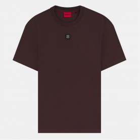 тениска,облекла,на,разпродажба,мъжки,тениски,hugo,men's,regular,fit,dalile,t,shirt,open,brown,249