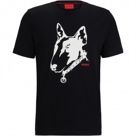 тениска,облекла,на,разпродажба,мъжки,тениски,hugo,dammock,short,sleeve,t,shirt,black,001