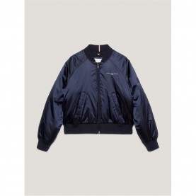 юношеско,яке,детски,облекла,tommy,hilfiger,junior,essential,oversized,high,shine,bomber,jacket,desert,sky