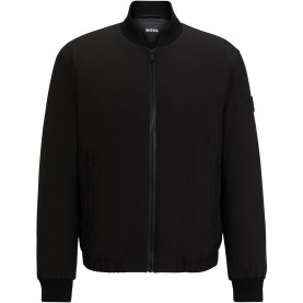 Яке Boss Mens P-Carbry Jacket Made with Organic Cotton - Black 001 яке,мъжки,якета,boss,men,s,p,carbry,jacket,made,with,organic,cotton,black,001