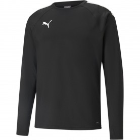 Мъжка тениска Puma Teamliga Training Sweat T-Shirt Mens - Black/White мъжка,тениска,мъжки,блузи,с,яка,мъжки,тениски,мъжки,потници,футболни,горнища,puma,teamliga,training,sweat,t,shirt,mens,black,white
