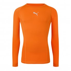 Мъжка тениска Puma Liga Baselayer Tee Ls T-Shirt Mens - Golden Poppy мъжка,тениска,мъжки,потници,мъжки,тениски,мъжки,блузи,с,яка,футбол,puma,liga,baselayer,tee,ls,t,shirt,mens,golden,poppy