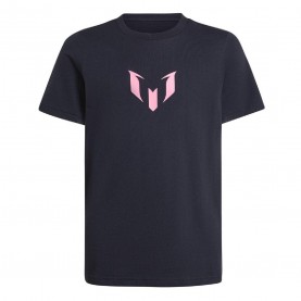 Тениска adidas Kids Messi Graphic Cotton Short-Sleeve T-Shirt - black тениска,отново,на,училище,детски,тениски,adidas,kids,messi,graphic,cotton,short,sleeve,t,shirt,black