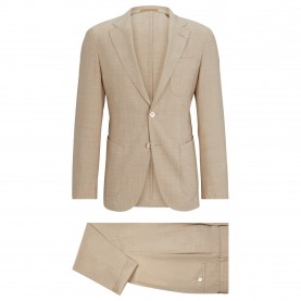 Boss Mens HBC LHeston 2 Pcs 242 Camel Suit - Light Beige 271 мъжки,костюми,boss,men,s,hbc,lheston,2,pcs,242,camel,suit,light,beige,271