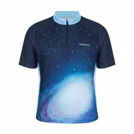 Pinnacle Cycl Zp Top - Blue AOP облекло,за,колоездене,pinnacle,cycl,zp,top,blue,aop