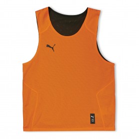 Детска фланелка Puma Unisex Kids Hoops Team Junior Reversible Practice Performance Basketball Jersey - Golden Poppy детска,фланелка,puma,unisex,kids,hoops,team,junior,reversible,practice,performance,basketball,jersey,golden,poppy