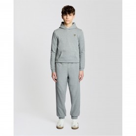 Анцуг Lyle and Scott Kids Fleece Tracksuit - Grey анцуг,дрехи,за,училище,ученическо,облекло,детски,3/4,панталони,детски,екипи,детски,облекла,lyle,and,scott,kids,fleece,tracksuit,grey