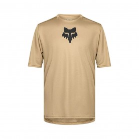 блуза,с,къс,ръкав,облекло,за,колоездене,fox,ranger,short,sleeve,jersey,sand
