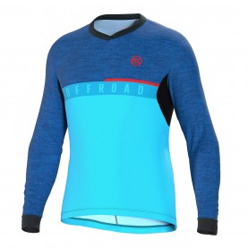 Фланелка Bicycle Line LS Jersey Agordo Sn99 - Blue фланелка,облекло,за,колоездене,bicycle,line,ls,jersey,agordo,sn99,blue