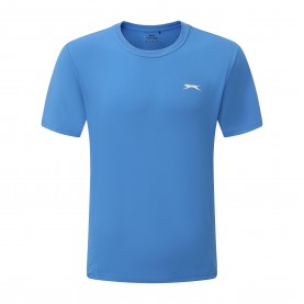 Тениска Slazenger Mens Perf Tennis Short Sleeve Performance T-Shirt - Blue тениска,мъжки,блузи,с,яка,мъжки,тениски,мъжки,потници,мъжко,облекло,за,тенис,тенис,облекла,падел,тенис,бадминтон,скуош,бадминтон,облекла,облекла,за,хокей,м