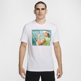 тениска,nike,rafa,rg,tee,sn05,white