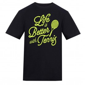 AWD Adults Printed Tennis Tee - Better мъжки,горнища,размер+,дамски,облекла,за,тенис,мъжко,облекло,за,тенис,тенис,облекла,падел,тенис,бадминтон,бадминтон,облекла,облекла,за,хокей,дамско,тенис,об