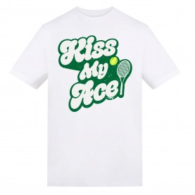 AWD Adults Printed Tennis Tee - Kiss My Ace мъжки,горнища,размер+,дамски,облекла,за,тенис,мъжко,облекло,за,тенис,тенис,облекла,падел,тенис,бадминтон,бадминтон,облекла,облекла,за,хокей,дамско,тенис,об