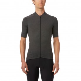 блуза,с,къс,ръкав,облекло,за,колоездене,giro,new,road,short,sleeve,jersey,charcoal,heathr