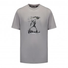 Мъжка тениска Everlast Short Sleeve Performance T-Shirts Mens - Grey мъжка,тениска,баскетбол,в,училище,разпродажба,everlast,мъжки,тениски,баскетболни,облекла,everlast,short,sleeve,performance,t,shirts,mens,grey