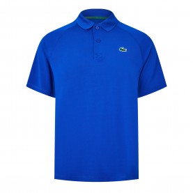 Блуза с яка Lacoste Mens Short Sleeve Performance Polo Shirt - Blue JQ0 блуза,с,яка,мъжки,блузи,с,яка,мъжки,тениски,мъжки,потници,падел,тенис,тенис,облекла,бадминтон,скуош,lacoste,men,s,short,sleeve,performance,polo,shirt,blue,