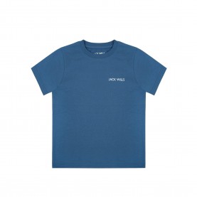 Юношеска тениска Jack Wills Sandleford T-shirt Juniors - Deep Blue юношеска,тениска,детски,тениски,jack,wills,sandleford,t,shirt,juniors,deep,blue