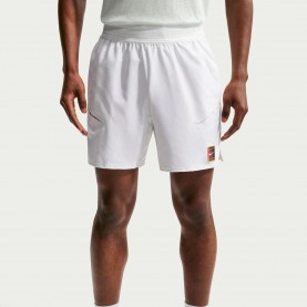 Къси панталони Nike Mens Performance Tennis Shorts - White/Green къси,панталони,мъжки,къси,панталони,тенис,облекла,падел,тенис,бадминтон,скуош,nike,men,s,performance,tennis,shorts,white,green