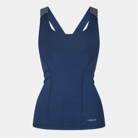 HEAD Women's Vision Performance Vest - Blue тенис,в,училище,дамски,топове,дамски,облекла,за,тенис,дамски,потници,дамско,тенис,облекло,бадминтон,бадминтон,облекла,всички,йога,и,пилатес,аксесоари,и,обл
