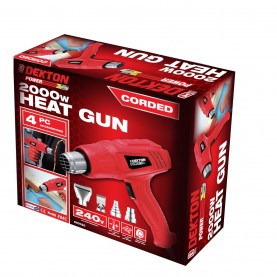 Dekton 2000w Heat Gun - Black направи,си,сам,аксесоари,на,разпродажба,dekton,2000w,heat,gun,black