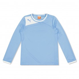 Puma (13) Fb Powercat 5.12 Ls Shirt Juniors - Blue разпродажба,puma,детски,3/4,панталони,детски,тениски,лека,атлетика,всички,фитнес,облекла,puma,(13),fb,powercat,5.12,ls,shirt,juniors,blue
