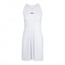 Дамска рокля Slazenger Tennis Dress Womens - White дамска,рокля,дамски,поли,и,рокли,падел,тенис,бадминтон,скуош,slazenger,tennis,dress,womens,white