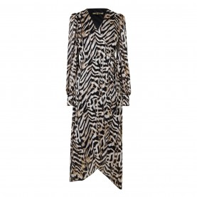 рокля,дамски,поли,и,рокли,biba,biba,printed,wrap,dress,animal,lurex