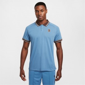 Nike NikeCourt Heritage Men's Tennis Polo - Aegean Strom тенис,в,училище,мъжко,облекло,за,тенис,мъжко,тенис,облекло,бадминтон,бадминтон,облекла,облекла,за,хокей,падел,тенис,скуош,продукти,за,тенис,на,корт,на,разп
