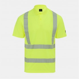 Dunlop Dunlop Hi Vis Polo Sn00 - Yellow работни,облекла,всички,работни,облекла,dunlop,dunlop,hi,vis,polo,sn00,yellow