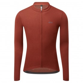 блуза,с,дълъг,ръкав,облекло,за,колоездене,dhb,aeron,men's,merino,long,sleeve,jersey,2.0,fired,brick