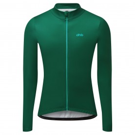 блуза,с,дълъг,ръкав,облекло,за,колоездене,dhb,blok,classic,men's,long,sleeve,jersey,forest,biome