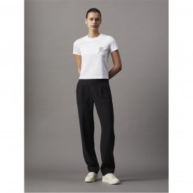 дамски,топове,calvin,klein,jeans,script,institutional,baby,tee,bright,white