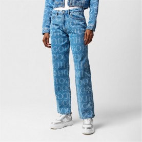 дамски,дънки,дамски,дънки,hugo,elyah,straight,jeans,womens,open,misc