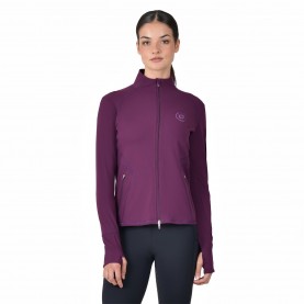 Яке Dublin Versatile Fitted Zip Through Jacket - Purple Violet яке,промоция,на,зимни,облекла,дамски,жилетки,дамски,палта,и,якета,размер+,дамски,облекла,размер,якета,и,палта,за,жокеите,непромокаеми,дрехи,за,жокеите,всич
