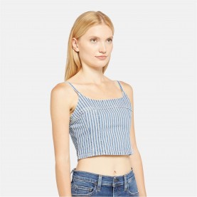 Потник Levis Women's Jadine Denim Cami Vest - Mischa Stripe потник,дамски,топове,levis,women's,jadine,denim,cami,vest,mischa,stripe