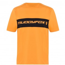 мъжка,тениска,облекло,за,колоездене,muddyfox,technical,tee,mens,orange