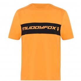 мъжка,тениска,облекло,за,колоездене,muddyfox,technical,tee,mens,orange