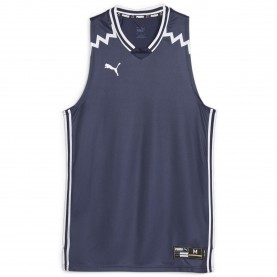 Фланелка Puma Mens Hoops Team Game Performance Basketball Jersey - Navy фланелка,мъжки,блузи,с,яка,мъжки,тениски,мъжки,потници,puma,men,s,hoops,team,game,performance,basketball,jersey,navy