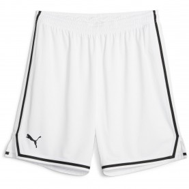 Къси панталони Puma Mens Hoops Team Game Basketball Shorts - White къси,панталони,мъжки,къси,панталони,puma,men,s,hoops,team,game,basketball,shorts,white